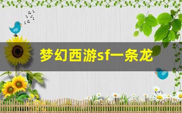 <strong>梦幻西游sf一条龙 (4)</strong>