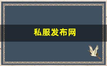 私服发布网(sf999传奇新服网) (8