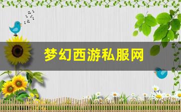 梦幻西游sf网站：梦幻西游私服网(梦幻西