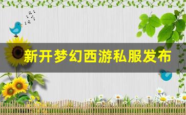 新开梦幻西游私服发布网(梦幻西游手游吧)